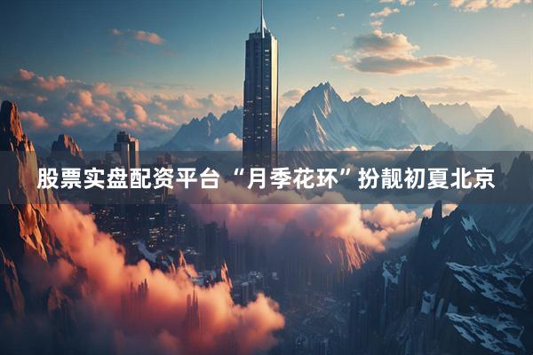 股票实盘配资平台 “月季花环”扮靓初夏北京